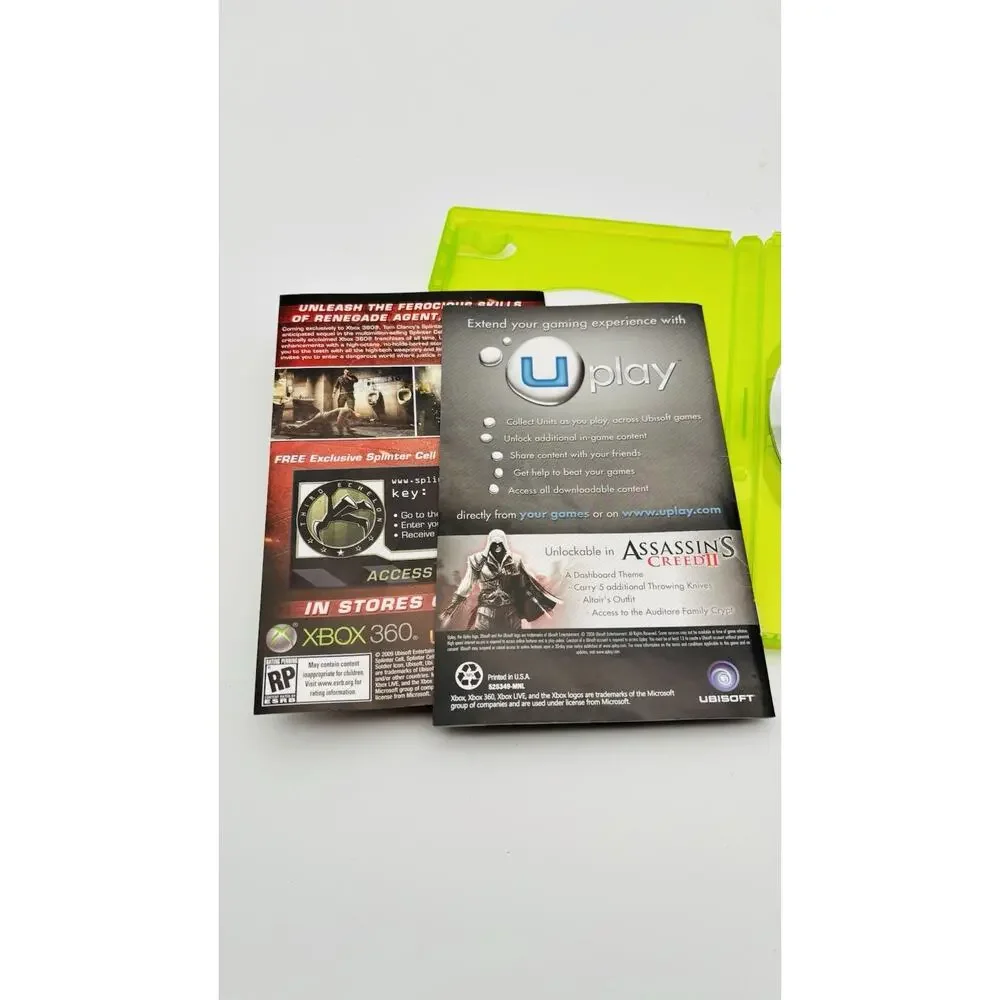 Assassin's Creed II Xbox 360 Complete CIB Tested Works Very Good Condition